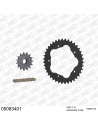 Kit chaine moto 15x39 525 AFAM - Couronne acier - Type de chaine au choix - Ducati 848 EVO 2008-2013