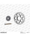 Kit chaine moto 15x36 525 AFAM - Couronne acier - Type de chaine au choix - Ducati 996 Strada 1997-2001