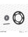 Kit chaine moto 17x41 525 AFAM - Couronne acier - Type de chaine au choix - Honda VT 750 C2 1997-2001