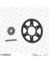 Kit chaine moto 15x43 525 AFAM - Couronne acier - Type de chaine au choix - Kawasaki KLZ 1000 Versys 2012-2022