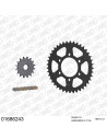 Kit chaine moto 16x41 525 AFAM - Couronne acier - Type de chaine au choix - Kawasaki ZX-9R E3-E4 2002-2004
