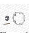 Kit chaine moto 15x41 525 AFAM - Couronne acier - Type de chaine au choix - MV Agusta 1090 RR Brutale 2010-2011