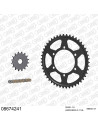 Kit chaine moto 16x47 525 AFAM - Couronne acier - Type de chaine au choix - Triumph 675 Daytona 2006-2012