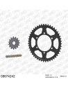 Kit chaine moto 15x47 525 AFAM - Couronne acier - Type de chaine au choix - Triumph 675 Daytona 2013-2017