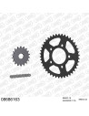 Kit chaine moto 18x42 525 AFAM - Couronne acier - Type de chaine au choix - Triumph 900 Speedmaster 2005-2014