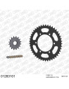 Kit chaine moto 16x45 525 AFAM - Couronne acier - Type de chaine au choix - Yamaha XSR 900 2016-2020