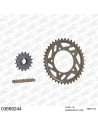 Kit chaine moto 16x40 525 AFAM - Couronne alu - Type de chaine au choix - Aprilia RSV4 1000 R 2010-2011