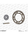Kit chaine moto 17x43 525 AFAM - Couronne alu - Type de chaine au choix - Suzuki 1000 GSXR 2007-2008