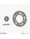 Kit chaine moto 15x45 525 AFAM - Couronne alu - Type de chaine au choix - Triumph 600 Speed Four 2004-2005