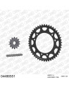 Kit chaine moto 14x46 530 AFAM - Couronne acier - Type de chaine au choix - Cagiva 900 Elefant IE 1990