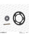 Kit chaine moto 16x41 530 AFAM - Couronne acier - Type de chaine au choix - Honda CBF 1000 F 2010-2016
