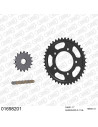 Kit chaine moto 17x41 530 AFAM - Couronne acier - Type de chaine au choix - Kawasaki 1400 ZZR ABS 2006-2011