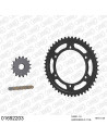Kit chaine moto 16x48 530 AFAM - Couronne acier - Type de chaine au choix - Kawasaki ZR 1100 Zephyr A1-4 1992-2002
