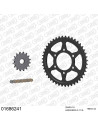 Kit chaine moto 16x44 530 AFAM - Couronne acier - Type de chaine au choix - Kawasaki ZX-9R B1-4 1994-1997