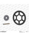 Kit chaine moto 17x44 530 AFAM - Couronne acier - Type de chaine au choix - Kawasaki ZZR 1200 2002-2005