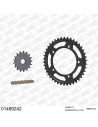 Kit chaine moto 17x42 530 AFAM - Couronne acier - Type de chaine au choix - Suzuki GSX-R 1000 2001-2006