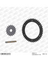 Kit chaine moto 19x42 530 AFAM - Couronne acier - Type de chaine au choix - Triumph 1050 Sprint GT 2010-2016