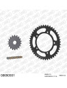 Kit chaine moto 18x44 530 AFAM - Couronne acier - Type de chaine au choix - Triumph 1050 Tiger 2007-2013