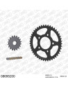 Kit chaine moto 18x45 530 AFAM - Couronne acier - Type de chaine au choix - Triumph 1200 Trophy 1991-1993