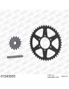 Kit chaine moto 16x44 530 AFAM - Couronne acier - Type de chaine au choix - Yamaha XJ 400 1982