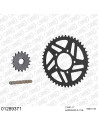 Kit chaine moto 17x45 530 AFAM - Couronne acier - Type de chaine au choix - Yamaha YZF 1000 R1 SP 2006