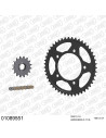 Kit chaine moto 16x47 525 AFAM - Couronne acier - Type de chaine au choix - Honda XL 1000 V Varadero 1999-2012