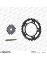 Kit chaine moto 18x41 530 AFAM - Couronne acier - Type de chaine au choix - Suzuki GSX 1400 2001-2007