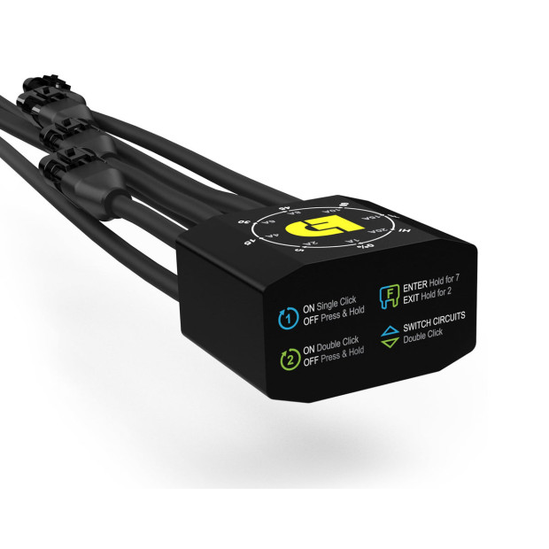 Pack feux additionnels led DENALI D7 avec contrôleur DialDim universel