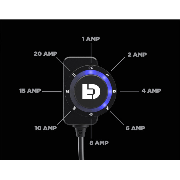 Pack feux additionnels led DENALI D7 avec contrôleur DialDim universel