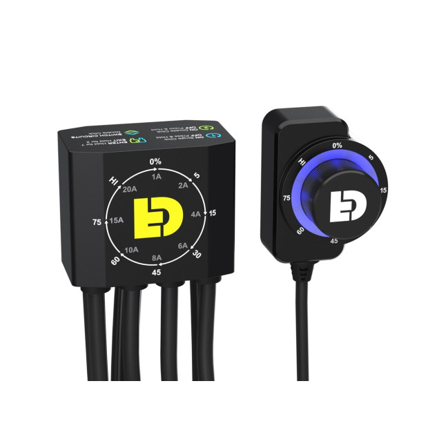 Pack feux additionnels led DENALI D7 avec contrôleur DialDim universel