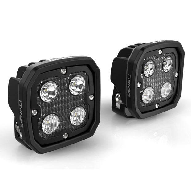 Pack feux additionnels led DENALI D4 avec contrôleur DialDim universel