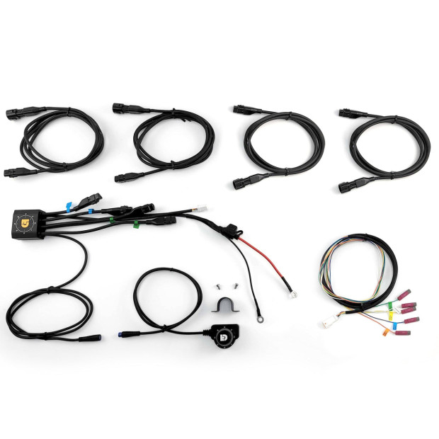 Pack feux additionnels led DENALI D4 avec contrôleur DialDim universel