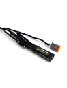 Pack feux additionnels led DENALI D7 Pro CANsmart supports pare-carter HARLEY DAVIDSON