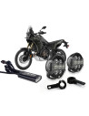 Pack feux additionnels led DENALI D7 Pro CANsmart supports pare-carter YAMAHA 700 Tenere - Rally  - World Raid