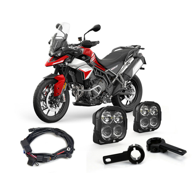 Pack feux additionnels led DENALI DL4 TRIUMPH Tiger 900 2021-2025 - 1200 2022-2025