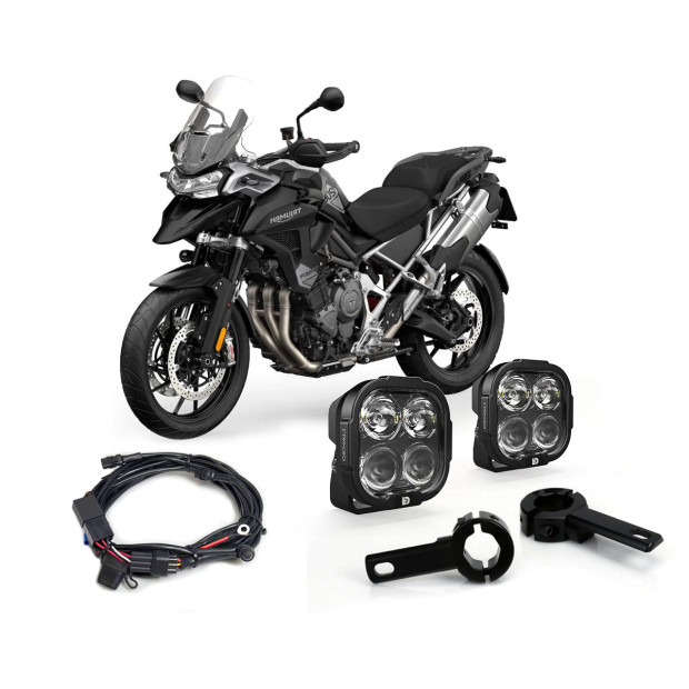 Pack feux additionnels led DENALI DL4 TRIUMPH Tiger 900 2021-2025 - 1200 2022-2025