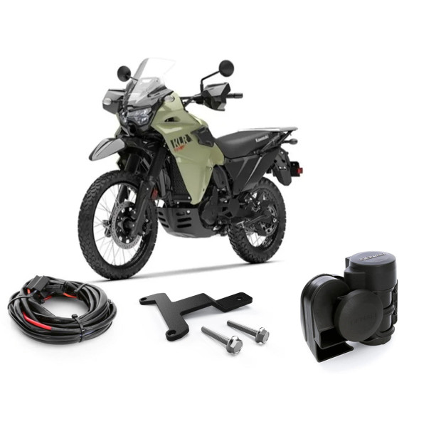 Pack avertisseur Klaxon DENALI SoundBomb KAWASAKI KLR 650/S 2022-2025