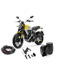 Pack avertisseur Klaxon DENALI SoundBomb DUCATI Scrambler 800 2015-2025 / 1100 2018-2025
