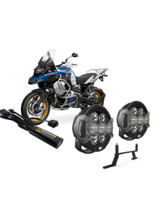Pack feux additionnels led DENALI D7 Pro CANsmart BMW R 1250 GS Adventure 2019-2024