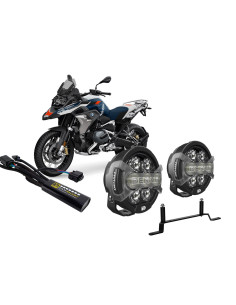 Pack feux additionnels led DENALI D7 Pro CANsmart BMW R 1250 GS 2019-2023 - R 1200 GS 2013-2018