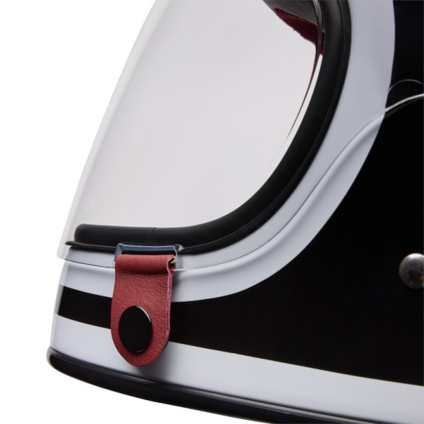 Casque intégral Bell Bullitt GT Lane - Noir Blanc