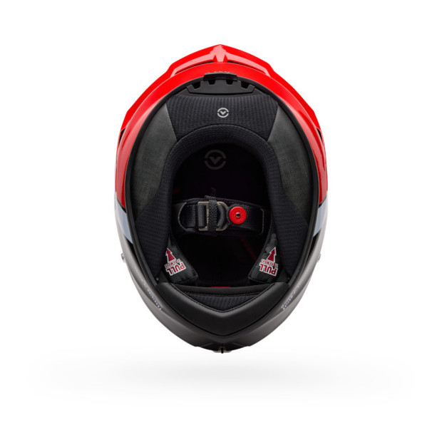 Casque intégral Bell Racestar DLX Flex Strike - Rouge