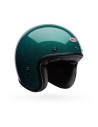 Casque jet Bell Custom 500 Paillettes - Vert