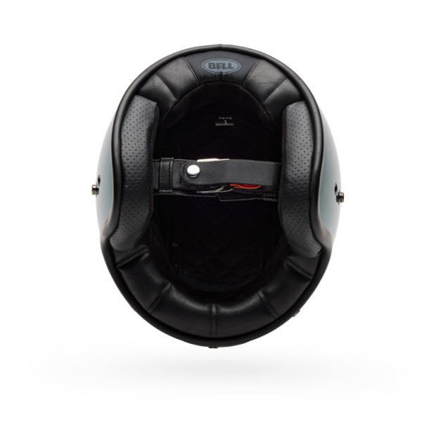 Casque jet Bell Custom 500 Paillettes - Vert