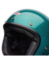 Casque jet Bell Custom 500 Paillettes - Vert