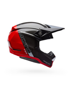 Casque cross Bell Moto-10 Spherical Strike - Rouge 2