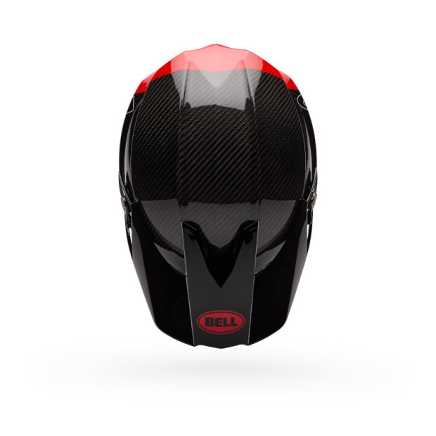 Casque cross Bell Moto-10 Spherical Strike - Rouge