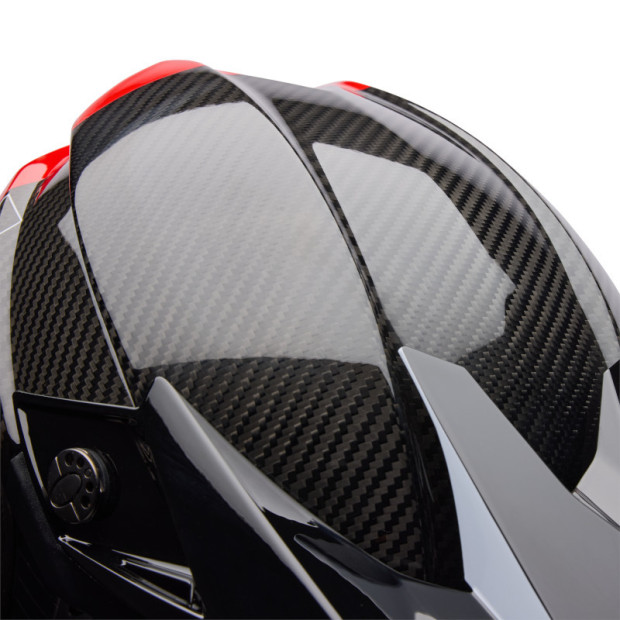Casque cross Bell Moto-10 Spherical Strike - Rouge