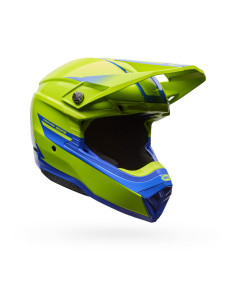 Casque cross Bell Moto-10 Mips Fade - Jaune fluo