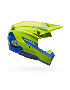 Casque cross Bell Moto-10 Mips Fade - Jaune fluo 2
